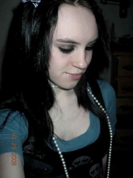 This is what she looks like with high blood pressure.