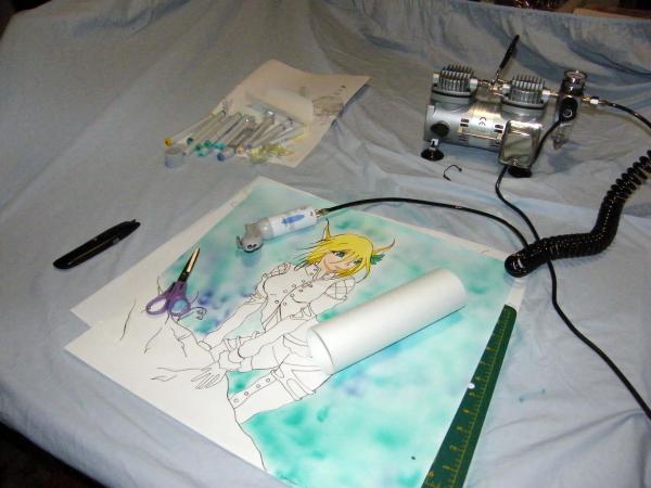 with art gear