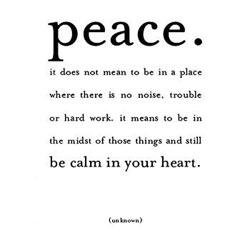 Peace!