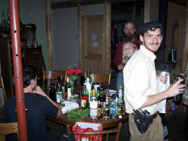 Why yes, even my bartender carries a gun.
