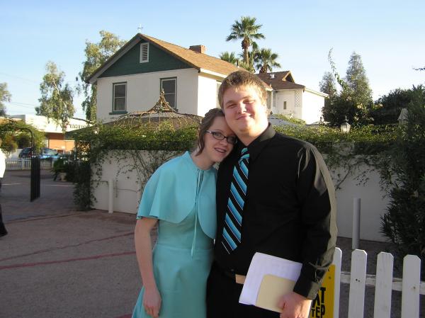 My sister/maid of honor, Ashley, and her fiance, RICKY