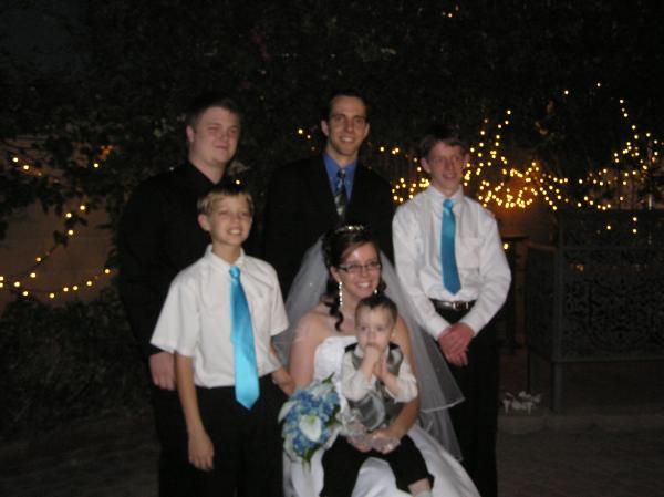 Me and the boys.  My sister&#039;s fiance, RICKY, my brothers-Josh, Jacob, and Jonah, and my...