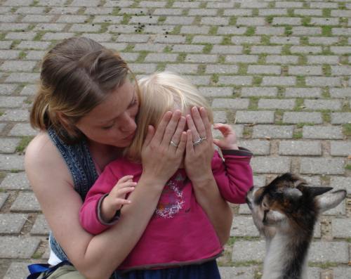 Me and my daughter, facing a dangerous species for the first time <img...