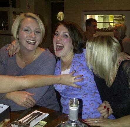 me and some friends on my birthday