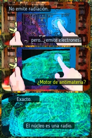 1: It&#039;s not radiactive. / But sends electrons out?<br />
2: Anti-matter drive?<br />
3:...
