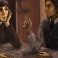 The Grand Inquisitor. Ivan and Alyosha from The Brothers Karamazov.