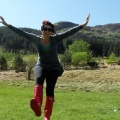 Hover wellies in action